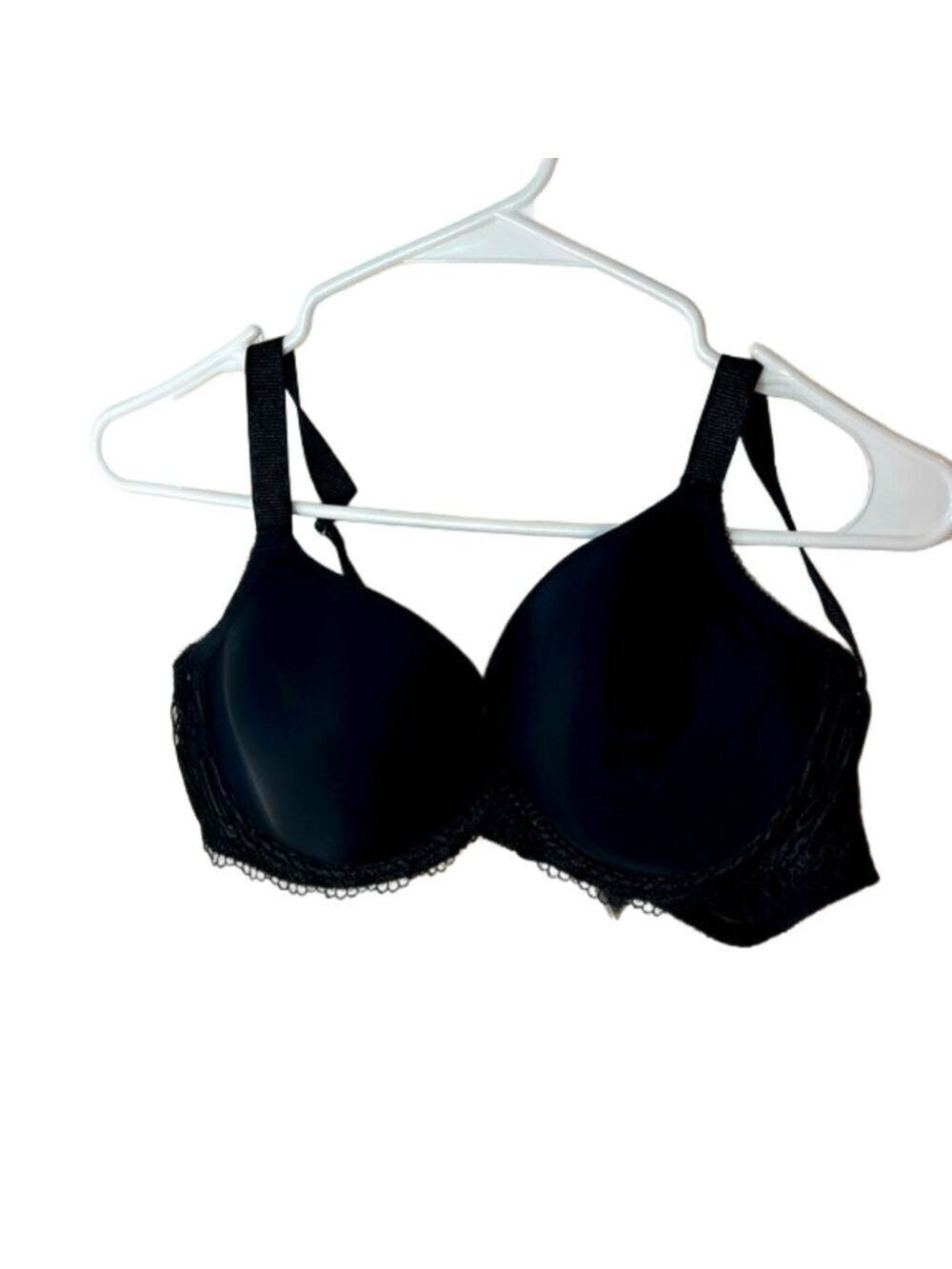 Wacoal Black Lace Lined Bra Size 40C